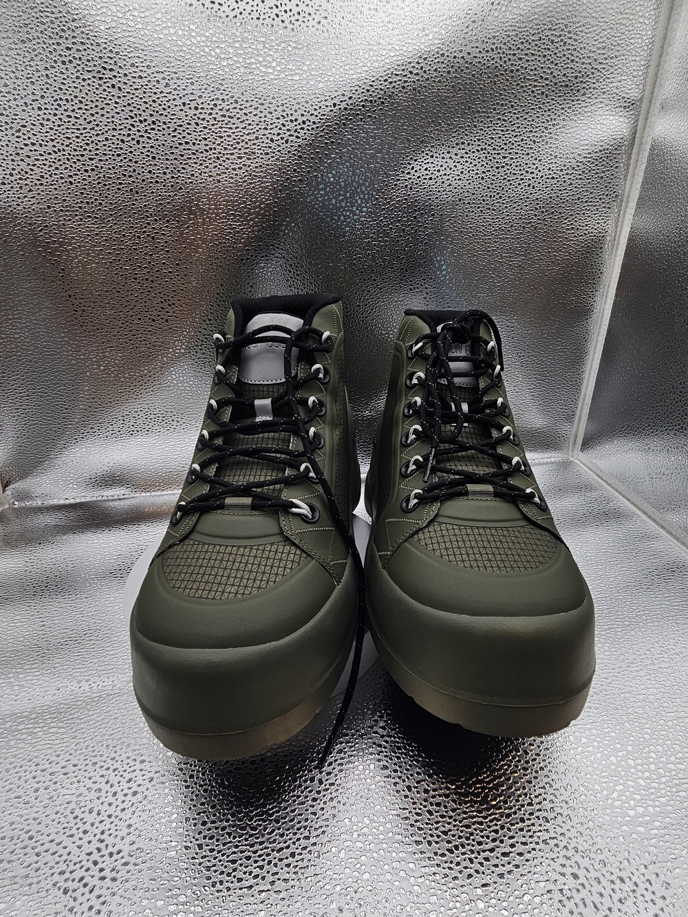 Moon Boot New With Box Moon Olive Green Lace-Up Women's Boots